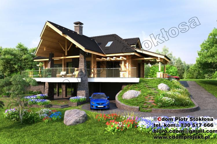 34B.NOWOCZESNY DOM Z BALI Z PODPIWNICZENIEM 250 M2