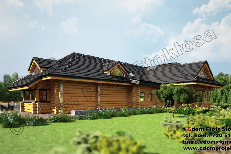 40B.NOWOCZESNY DOM Z BALI Z PODPIWNICZENIEM 370 M 2